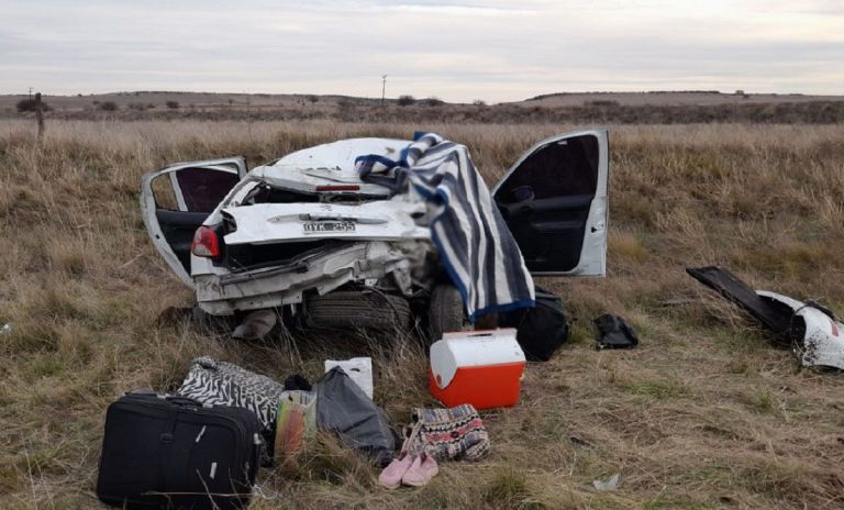 Tornquist: Trágico vuelco en la Ruta 35 | El Orden de Pringles