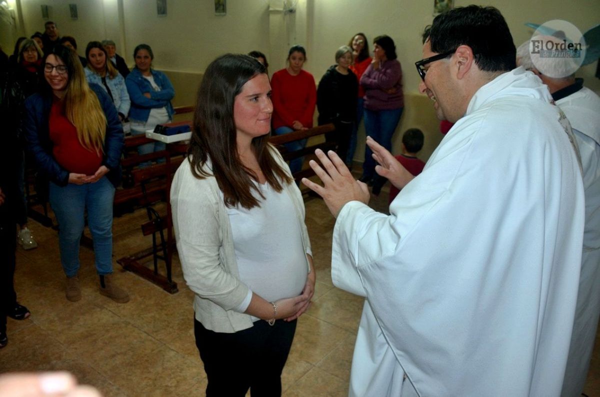 15 futuras mamás fueron bendecidas en el día de San Ramón Nonato
