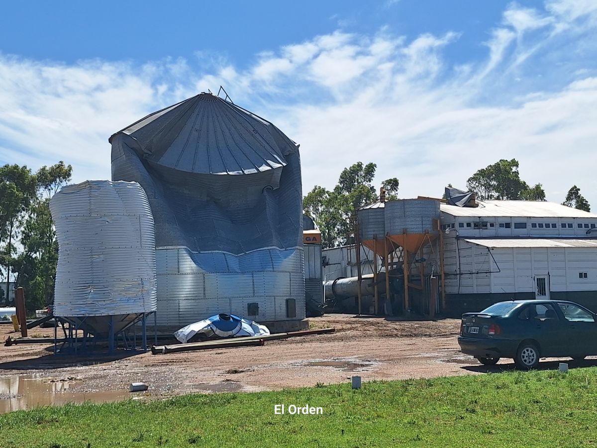 El temporal también pasó por nuestra ciudad