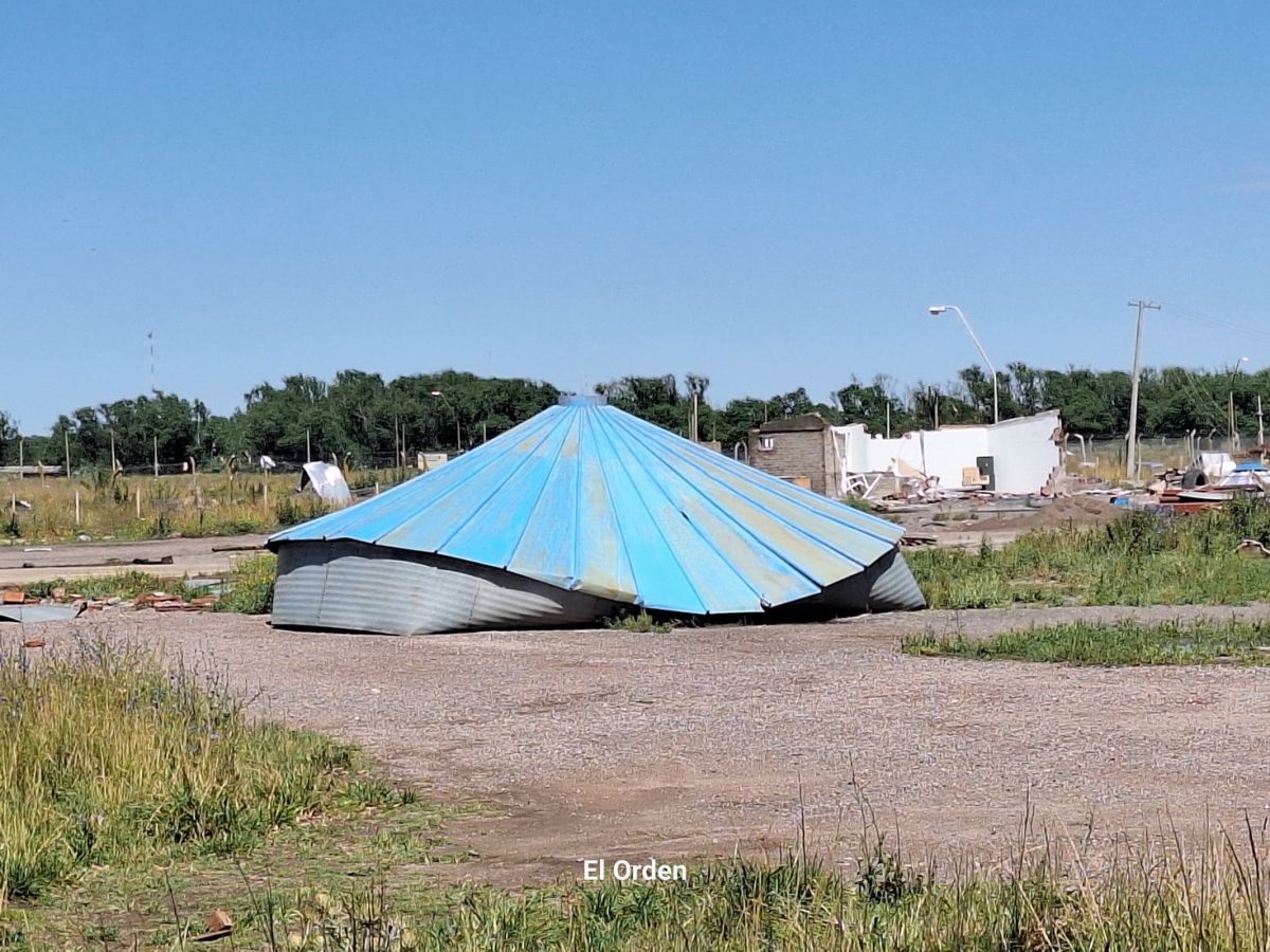 El temporal también pasó por nuestra ciudad