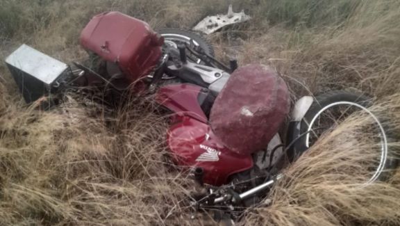 Ruta 51: falleció un motociclista en cercanías de Cabildo