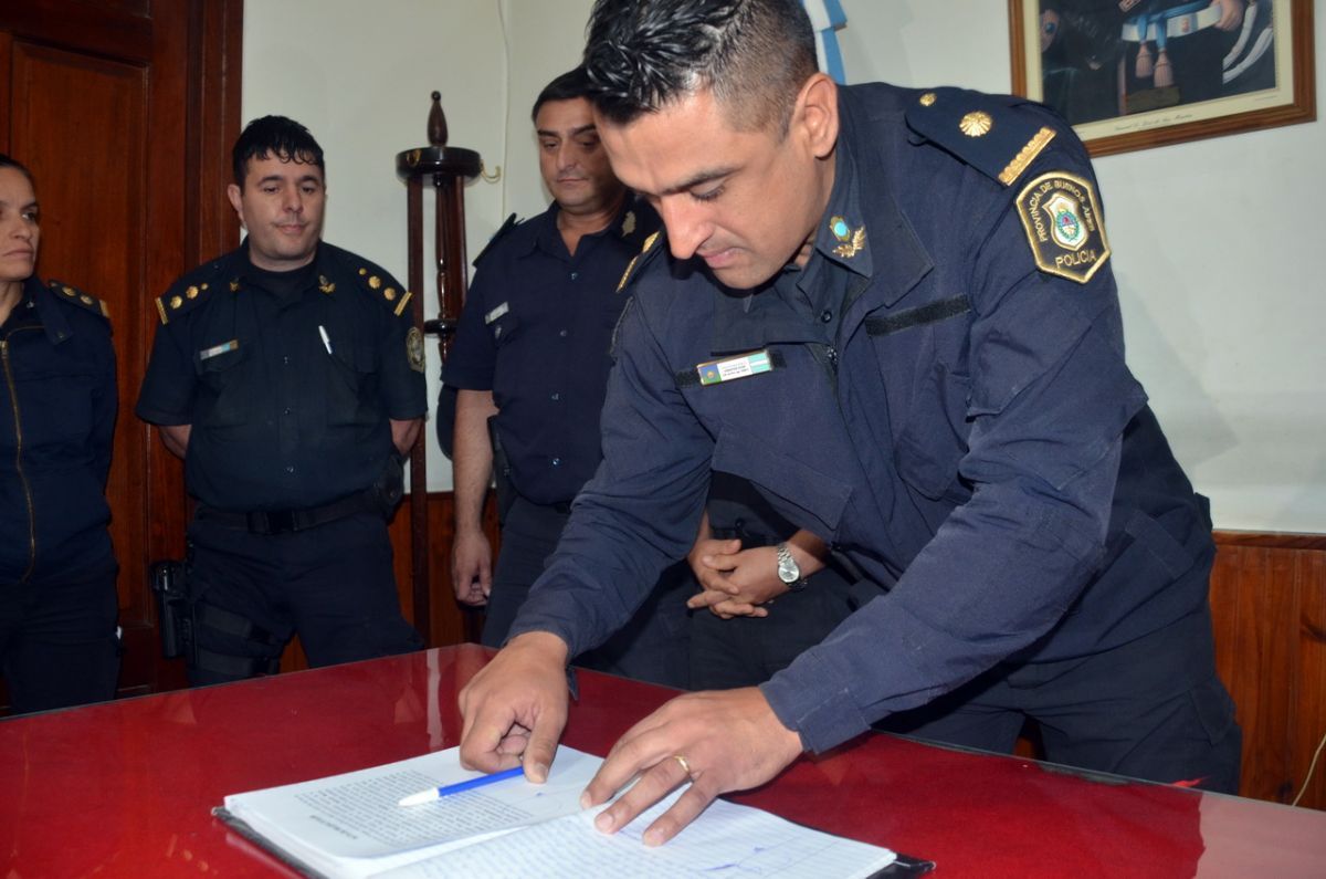 Sebastián Aciar es el nuevo Jefe de la Estación de Policía