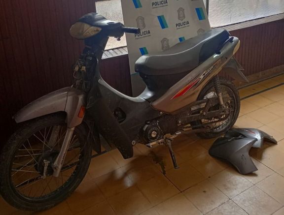 "Intervenciones Policiales: Detenciones y recuperan una Motocicleta Robada