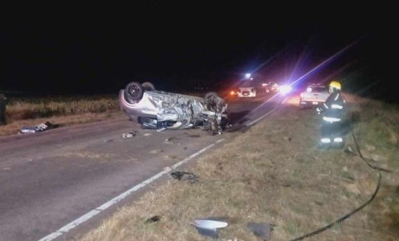 SALLIQUELÓ : Dos víctimas fatales en un accidente sobre Ruta 85