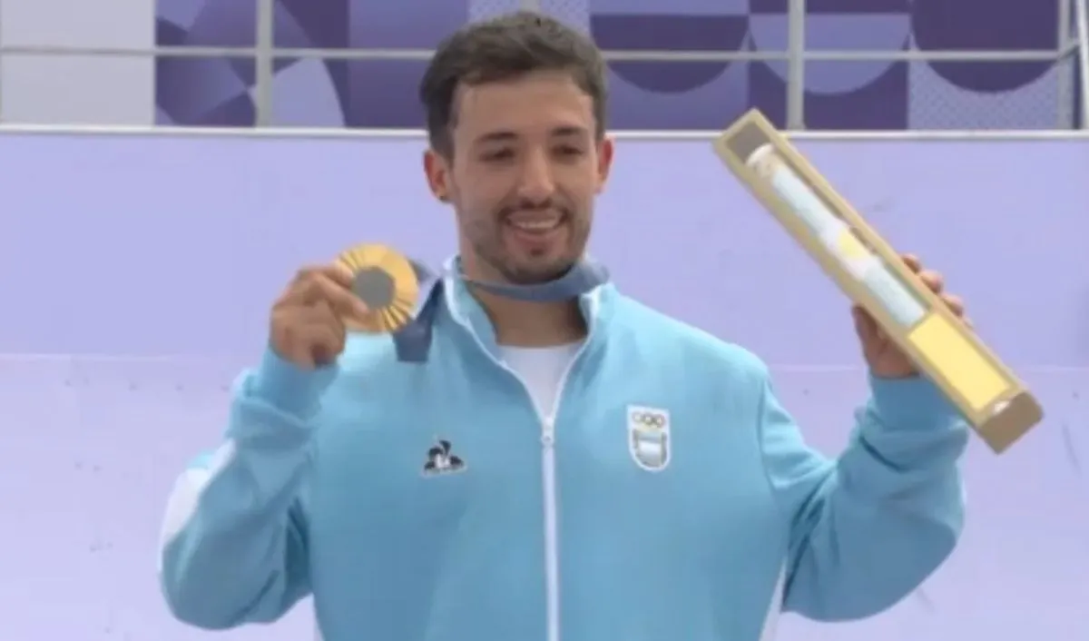 Maligno” Torres ganó la primera medalla de oro para la Argentina en París  2024: Francia, tercero | El Orden de Pringles