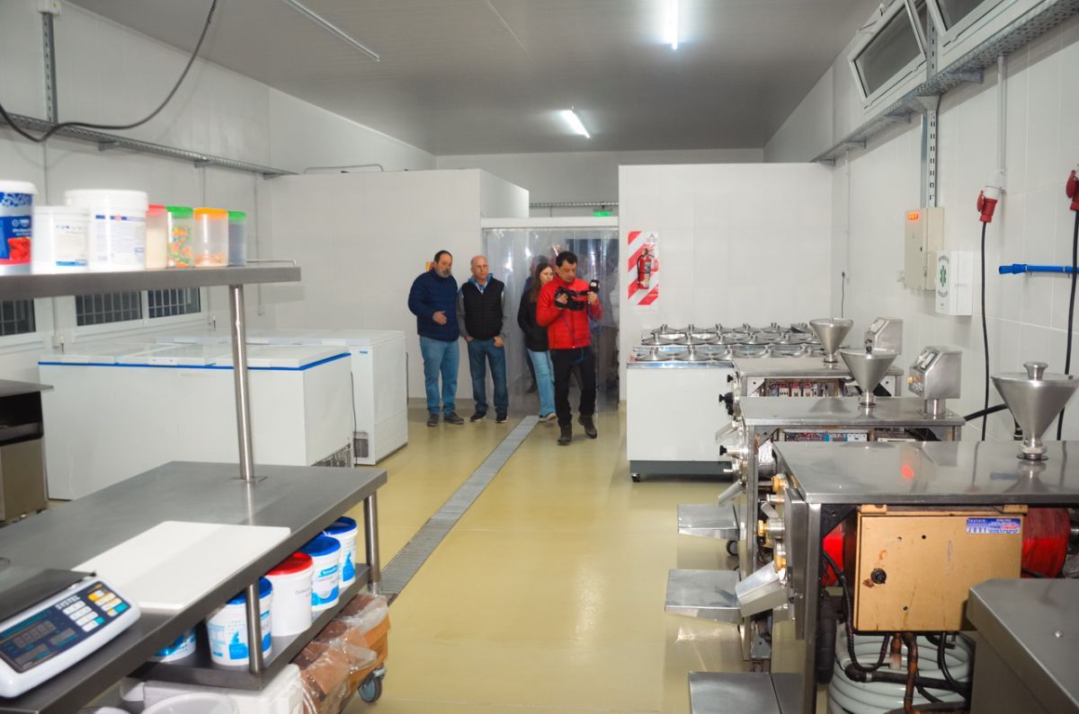 Heladería La Central inauguró su nueva fábrica de Helados artesanal