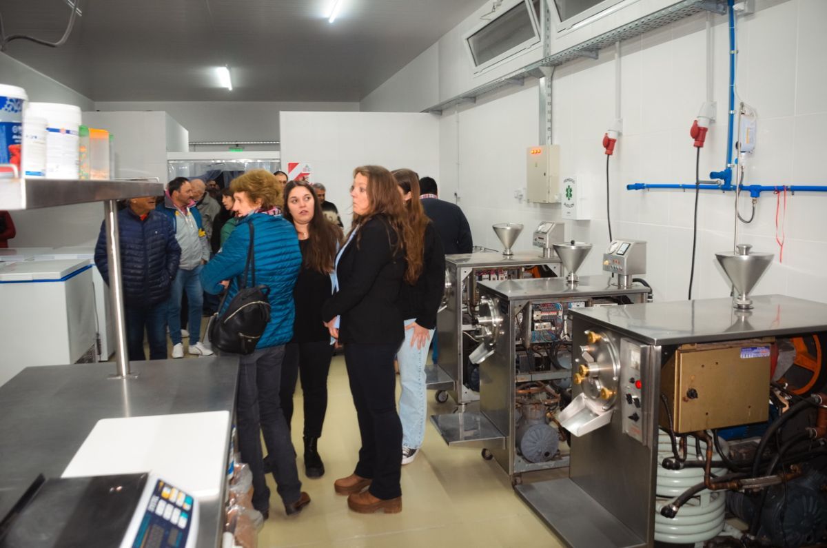 Heladería La Central inauguró su nueva fábrica de Helados artesanal
