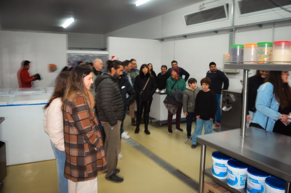 Heladería La Central inauguró su nueva fábrica de Helados artesanal