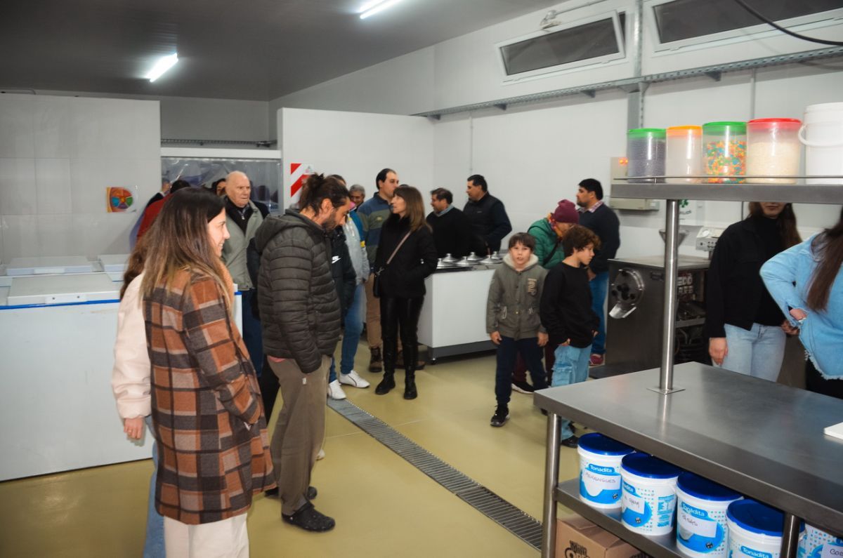 Heladería La Central inauguró su nueva fábrica de Helados artesanal