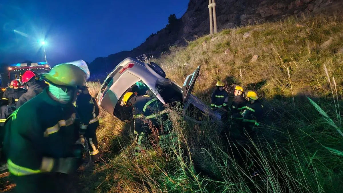 Se produjo un vuelco en la Ruta Provincial 76 | El Orden de Pringles