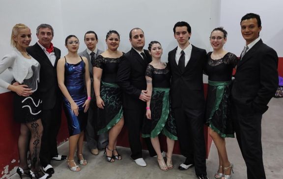 El tango se presentó en competencia 