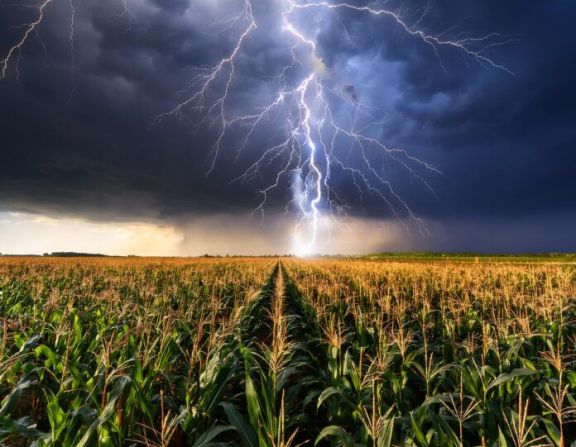 Lanzan una alerta “amarilla” por tormentas para Pringles y la region 