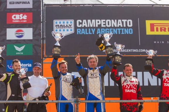 Rally de La Rioja: Podio pringlense en la copa RC2