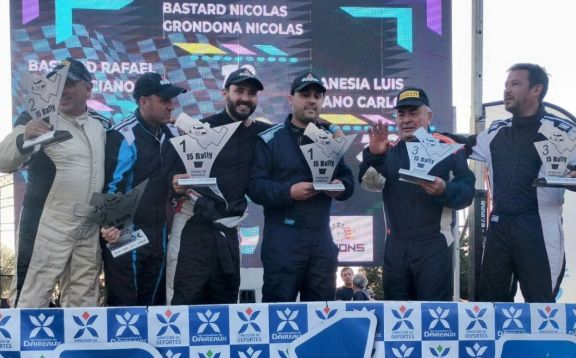 El binomio Bastard - Grondona los ganadores del rally Ciudad de Daireaux