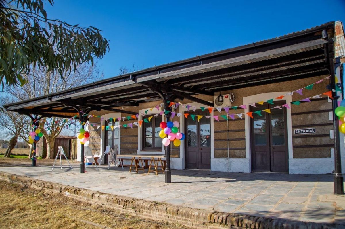 Líbano inauguró su Centro Cultural: una estación con nueva vida para toda la comunidad