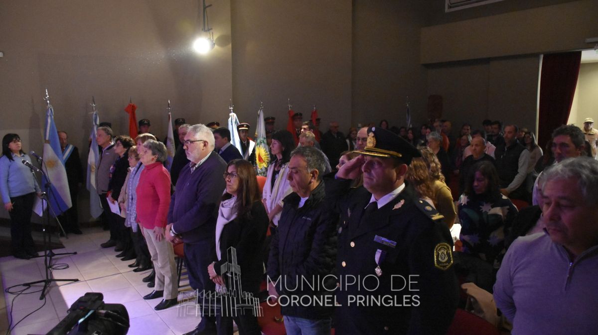 Pringles recordó a San Martín en el 175° aniversario de su paso a la inmortalidad