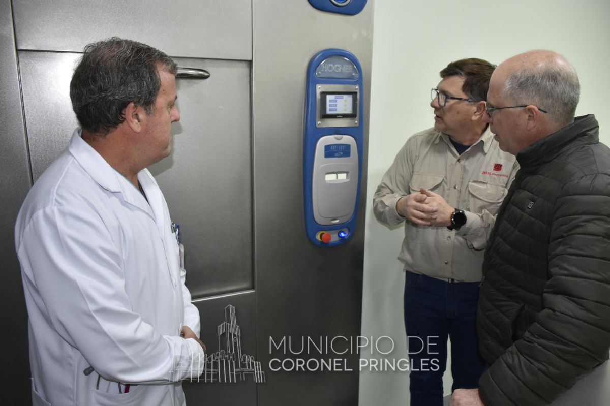 El Hospital se fortalece: nueva sala de esterilización en marcha