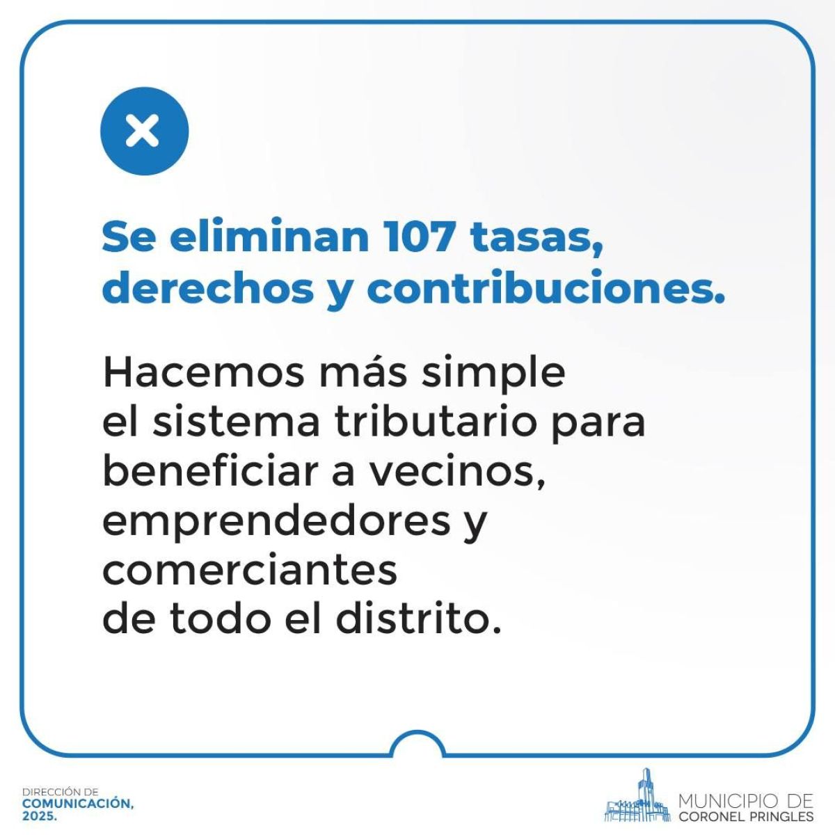 Matzkin anunció un 10% de aumento de tasas, cambios de gabinete e inversión récord en el Hospital.