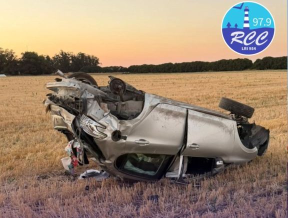 Tragedia en la Ruta 73: Un joven de 29 años murió tras volcar cuando regresaba de Claromecó