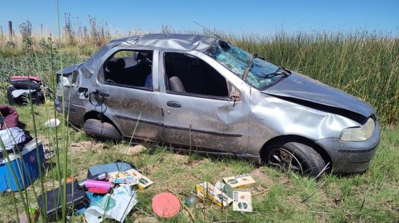 Doble tragedia en General La Madrid: Murieron un parapentista  y una mujer tras un vuelco en la Ruta 51