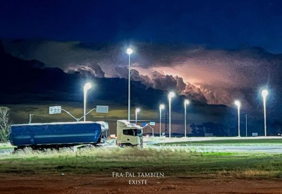 Alerta amarilla por tormentas para este lunes en Pringles