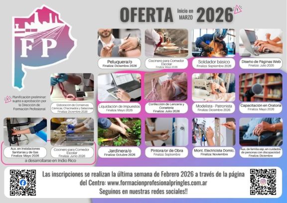 Diversas propuestas educativas en el Centro de Formación Profesional 