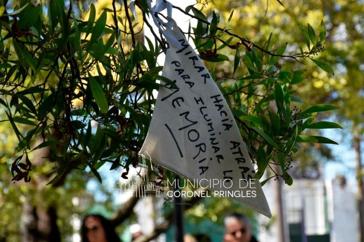 A 50 años del último golpe, Pringles renovó su compromiso con la Memoria, la Verdad y la Justicia