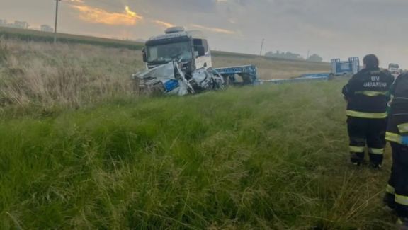 Guaminí: otro choque frontal con tres muertos en la ruta nacional 33