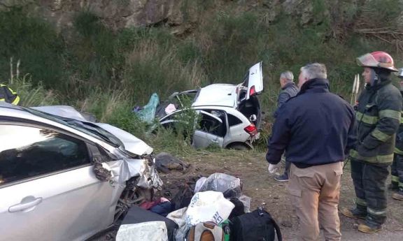 Tragedia en Abra de la Ventana: cuatro jóvenes murieron en un choque frontal