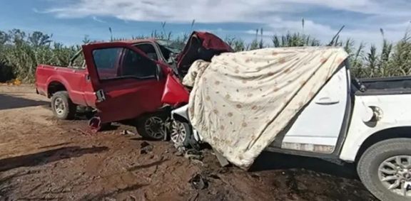 Fortín Olavarría: tres muertos en un choque frontal entre camionetas