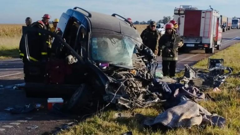 Identificaron a las víctimas del choque frontal en la ruta 33 | El ...
