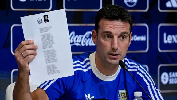 Scaloni definió la lista de 26 convocados para el Mundial