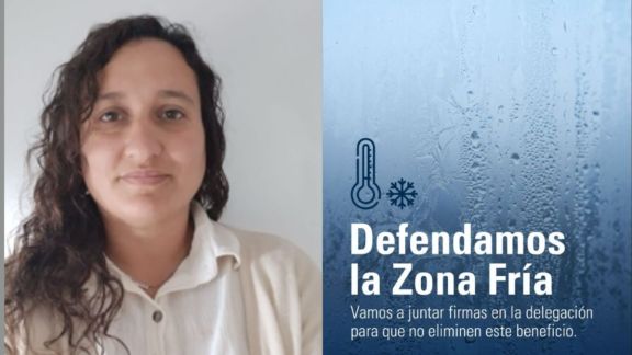 Defensoría del Pueblo junta firmas en Pringles para defender la "zona fría"