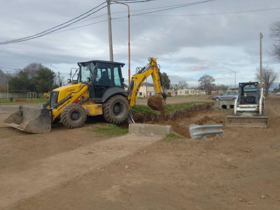 Obra Hidráulica en el Barrio Roca: El Municipio refuerza su plan de contingencia 