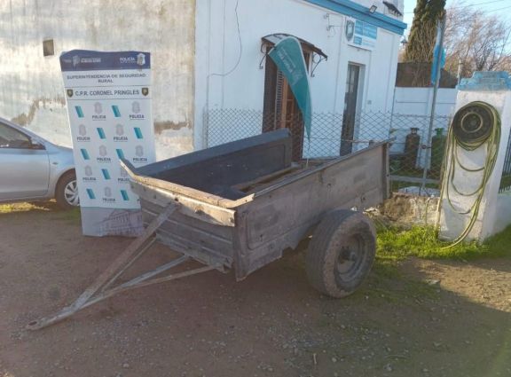 El CPR esclareció el hurto en una chacra y recuperó el carro robado