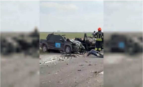 Tres personas murieron en un choque múltiple en la Ruta 7, entre ellos, un nene de 12 años