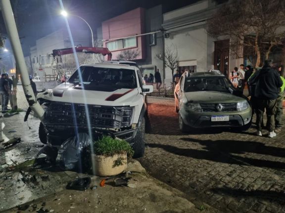 Los festejos en Coronel Pringles no terminaron en tragedia de milagro