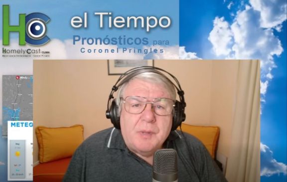 Marcelo Avila, el observador meteorológico local