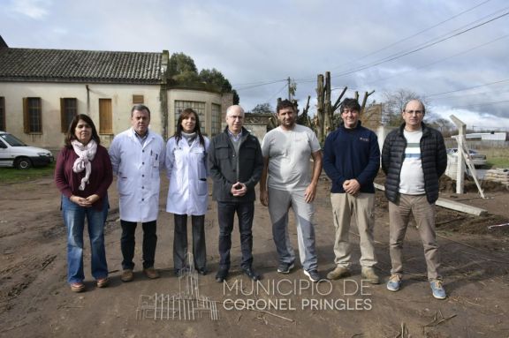 Municipio y empresas locales impulsan una importante obra en el Hospital