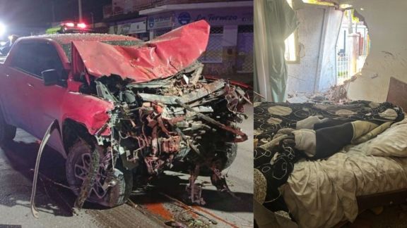 Bahía Blanca: manejaba con 1,74 de alcohol y metió su camioneta en una casa