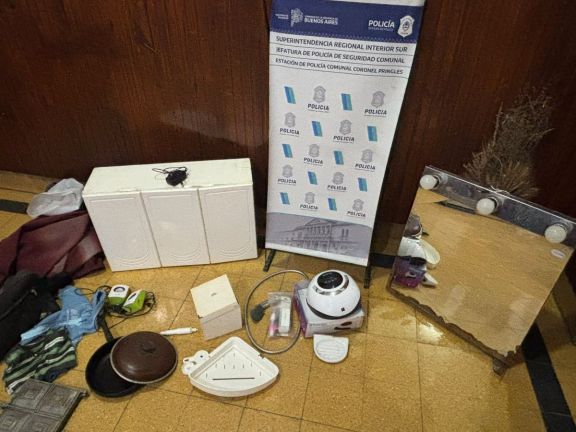Allanaron una vivienda, recuperaron elementos robados y aprehendieron a dos personas