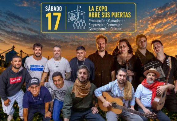 Con foco en los jóvenes y visitas históricas, arrancó la Expo Rural 2026 en Pringles