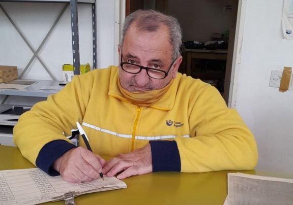 38 años en el Correo Argentino de Pringles