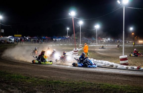 Karting nocturno en Pringles: el ambicioso proyecto del club Alumni para el circuito Arnaude