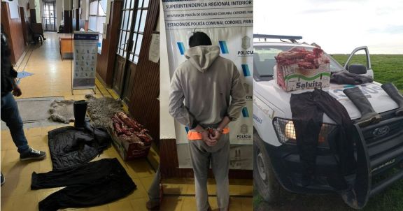 Cuartel V: cayó un empleado rural por robo y faena clandestina de ovinos